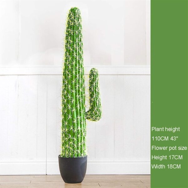 Artificial Cactus Potted Plant