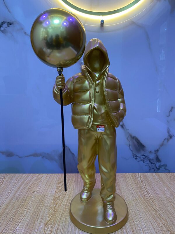 Ballon Boy Figure Statue