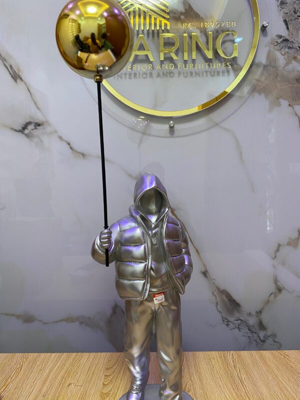 Ballon Boy Figure Statue