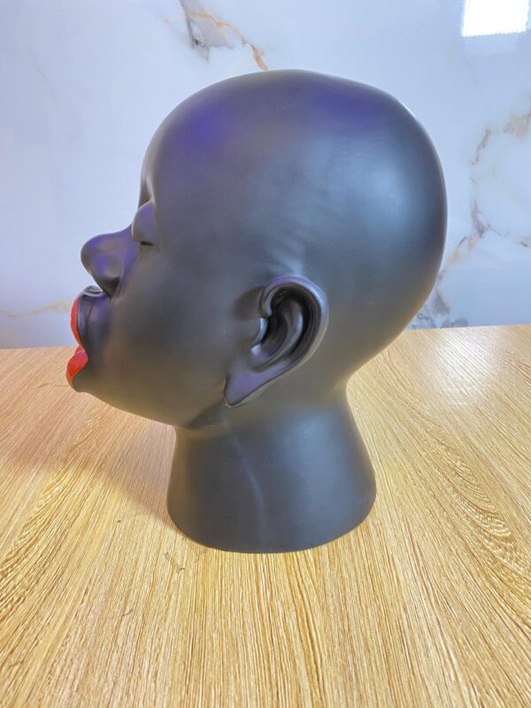 Big Red Lipstick Sculpture